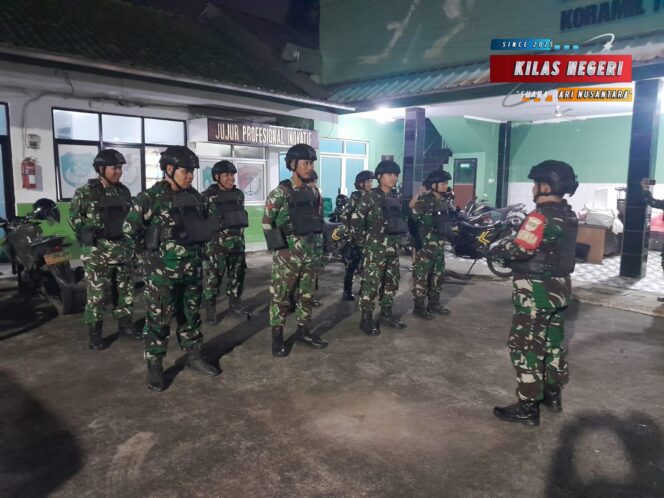 
Koramil 13/Cisoka Patroli Malam Amankan Wilayah