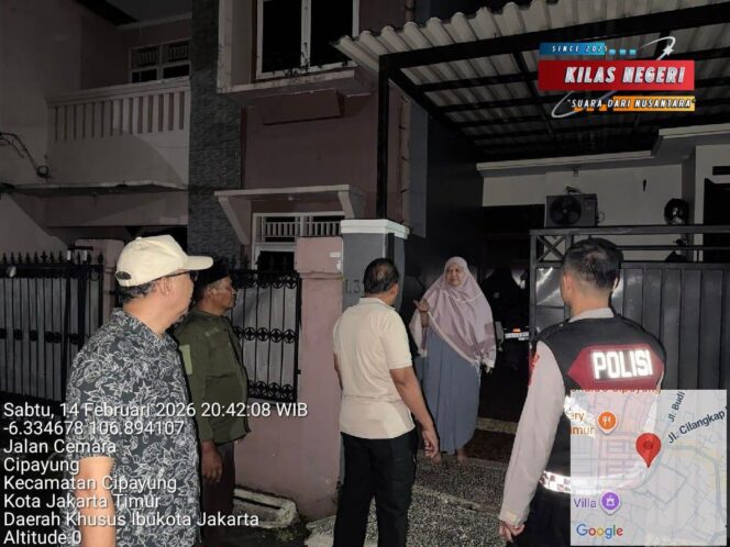 
Respons Cepat Laporan 110, Polsek Cipayung Cek TKP Dugaan Gangguan Ketertiban di Kavling DKI
