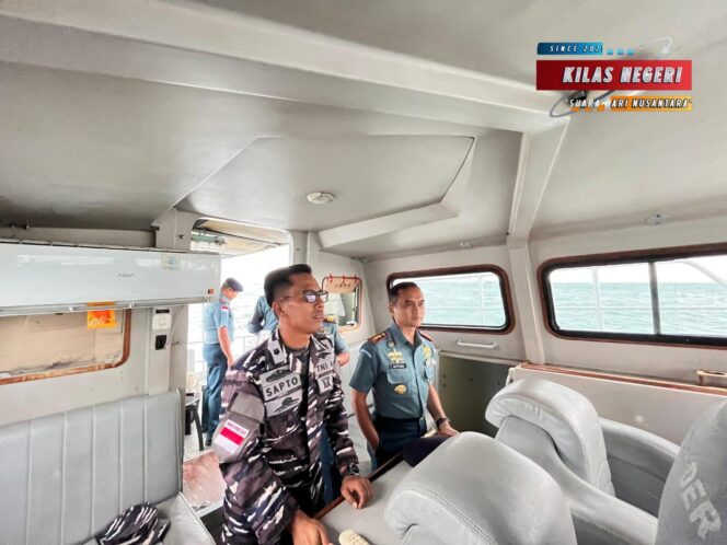 
Hadapi Ramadhan dan Idul Fitri, Lanal Bintan Turut Serta Pastikan Jalur Transportasi Penyeberangan Aman dan Lancar