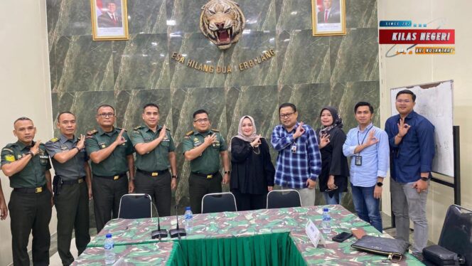 
BRI Kanca Serang Laksanakan Sosialisasi Produk Perbankan ke Korem Serang
