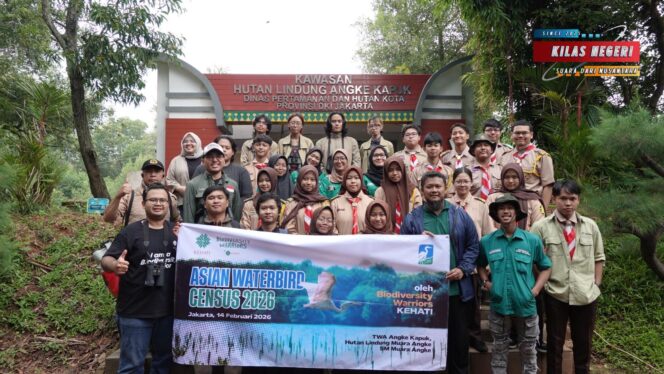 
GELAR ASIAN WATERBIRD CENSUS 2026 BIODIVERSITY WARRIORS AJAK GENERASI MUDA KENALI DAN LINDUNGI BURUNG AIR