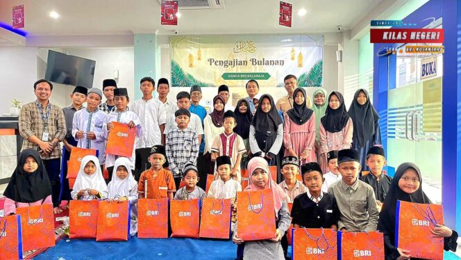 
BRI KC Balaraja Santuni 30 Anak Yatim Piatu Yayasan At-Taufiq Sambut Bulan Suci Ramadhan