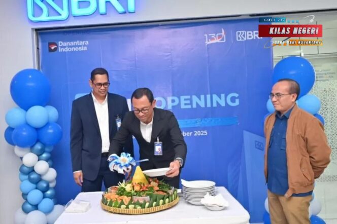 
Relokasi Kantor Kas BRI Hutama Karya Tower Diresmikan