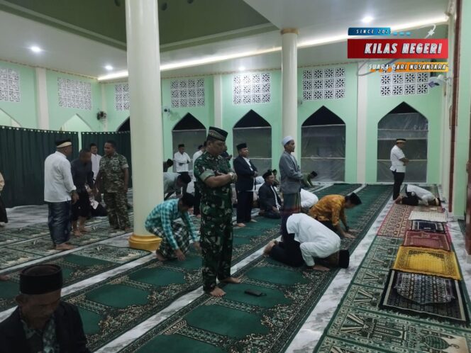 
TNI Perkuat Sinergi Ramadan, Danramil 13/Cisoka Kawal Bukber dan Tarling Pejabat Pemkab Tangerang di Solear