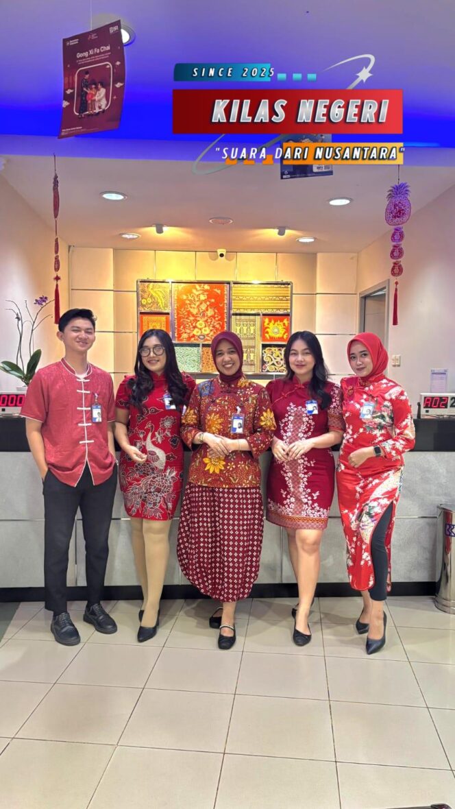 
Semarak Imlek 2026 di BRI KCP Universitas Terbuka Pamulang, Hadirkan Pelayanan Penuh Kebersamaan dan Optimisme