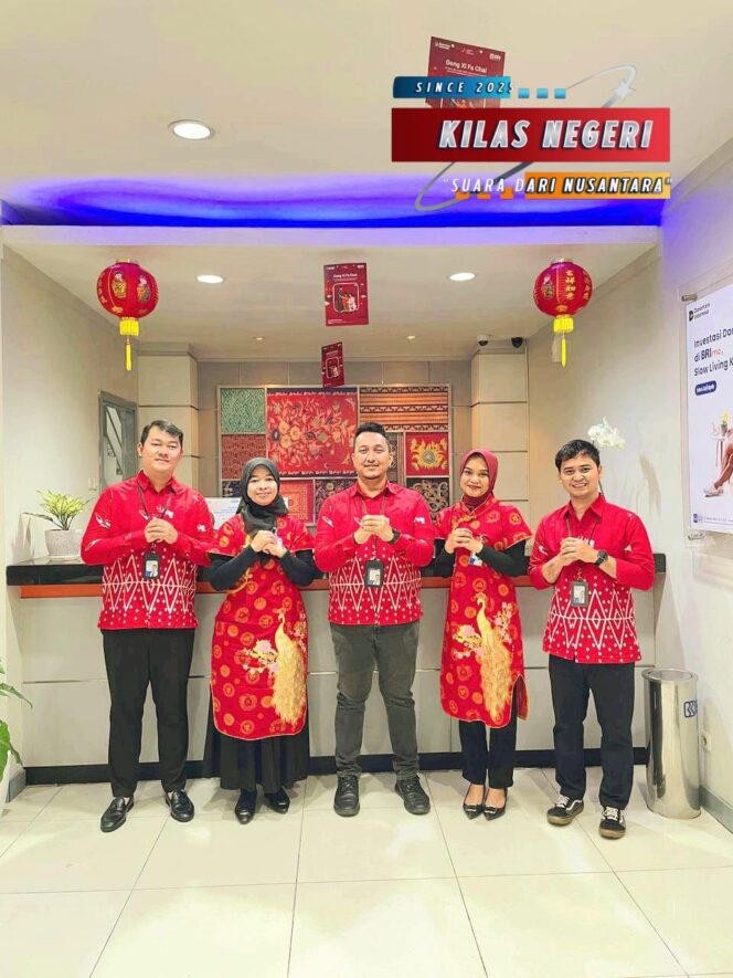 
Semangat Imlek di BRI KCP Tubagus Angke, Bersama Meraih Keberuntungan dan Kesuksesan