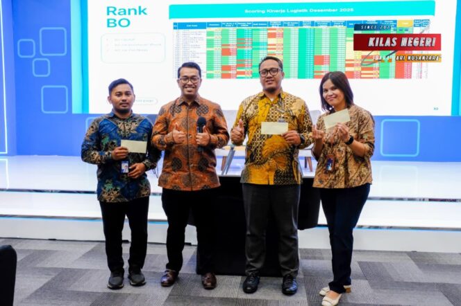 
BRI BO Jakarta Hayam Wuruk Raih Peringkat 2 Scoring Logistik 2025 Regional 8