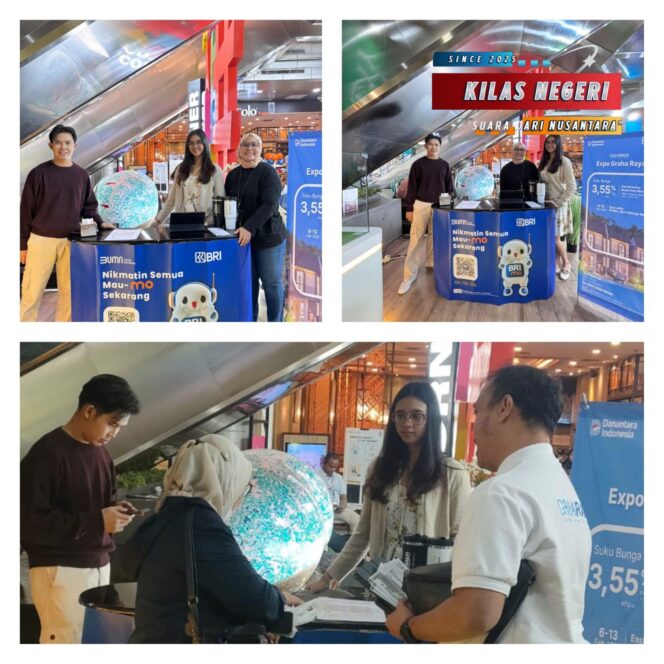 
BRI Cabang Bintaro Gelar Akuisisi dan Promosi KPR di Pameran Perumahan Mall Bintaro Xchange