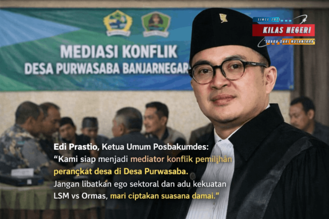 
Kericuhan Seleksi Perangkat Desa Purwasaba Memanas, Posbakumdes Tawarkan Mediasi Damai