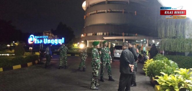 
Cegah Tawuran Koramil 14/Panongan Patroli Malam