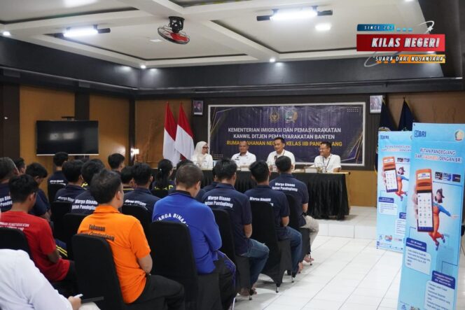 
BRI Kanca Pandeglang Sosialisasikan Transaksi Non Tunai kepada Warga Binaan Pemasyarakatan di Rutan Pandeglang