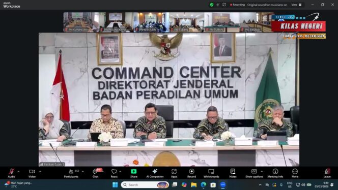 
Dirjen Badilum Tegaskan Seleksi Predikat WBK/WBBM Harus Berkualitas & Objektif