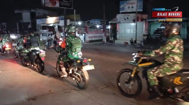 
Koramil 04/Cikupa Kerahkan Maung Patroli Malam Amankan Wilayah