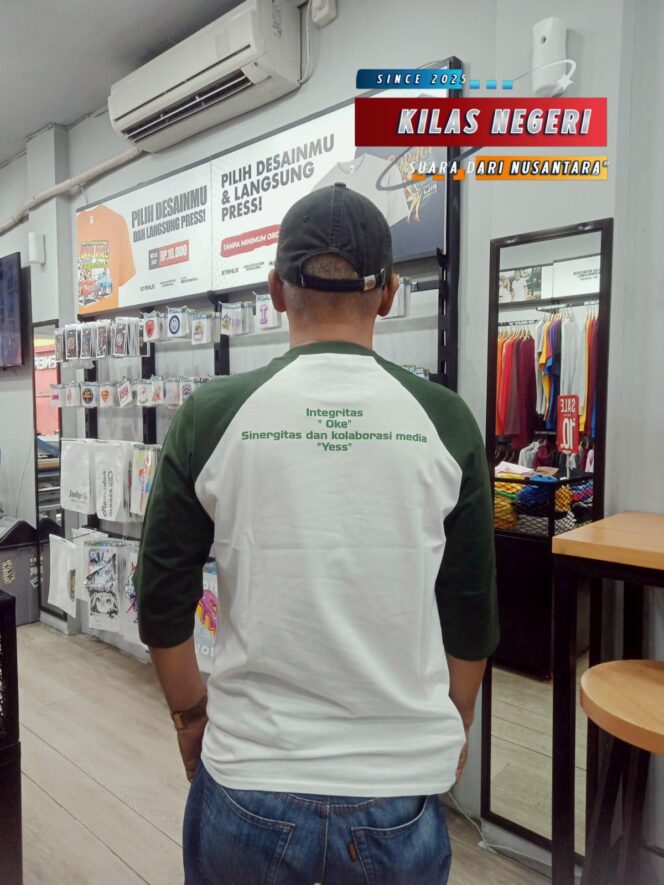 
FORSIMEMA-RI Luncurkan Kaos Atribut Resmi Anggota, Perkuat Integritas dan Kolaborasi Media Peradilan