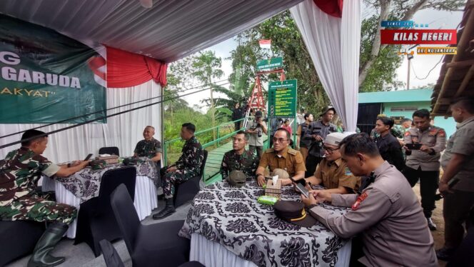 
Launching Jembatan Gantung Manggala “Garuda” Perkuat Akses Warga Setu–Serang Baru