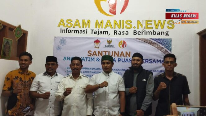 
GASMEN, BAZNAS RI dan AsamManis.News Santuni 500 Anak Yatim di Utan Kayu Selatan