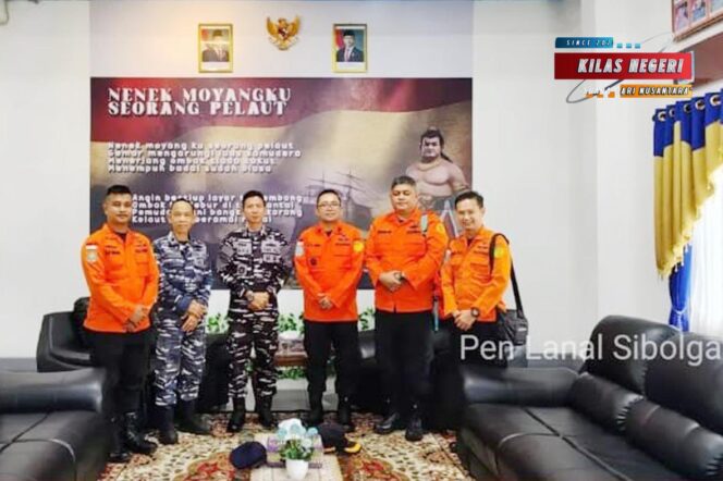 
Danlanal Sibolga Terima Kunjungan Silaturahmi Kepala Kantor Pencarian dan Pertolongan Kelas B Nias