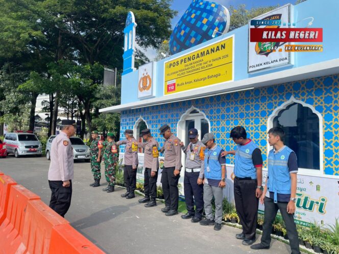 
Jelang Hari Raya, TNI Bersinergi di Pos Pantau Lebaran Gading