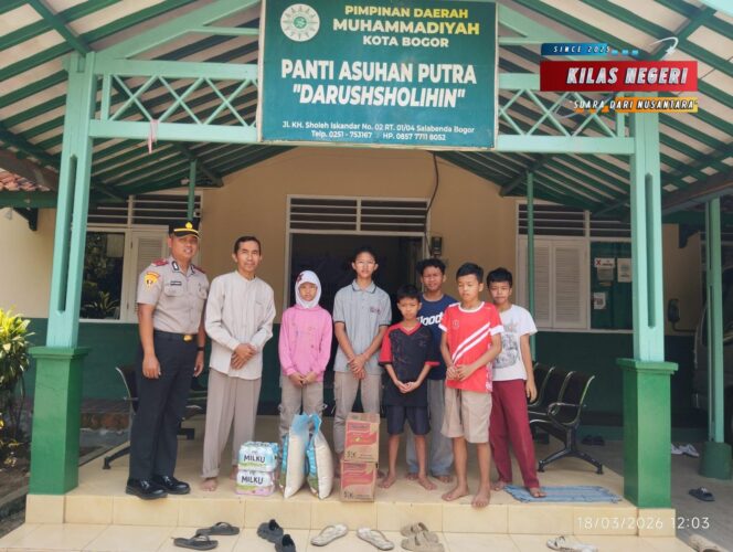 
Siswa Sekolah Inspektur Polisi Angkatan 55 Tahun Anggaran 2026, Laksanakan Kegiatan Bakti Sosial