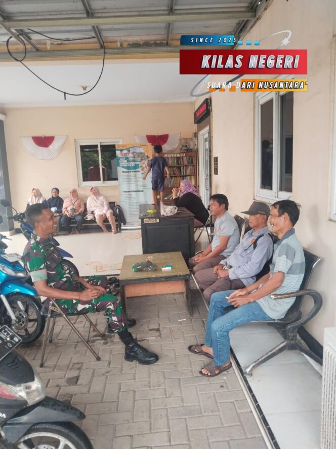 
Babinsa Legok Ingatkan Warga Amankan Rumah Saat Lebaran