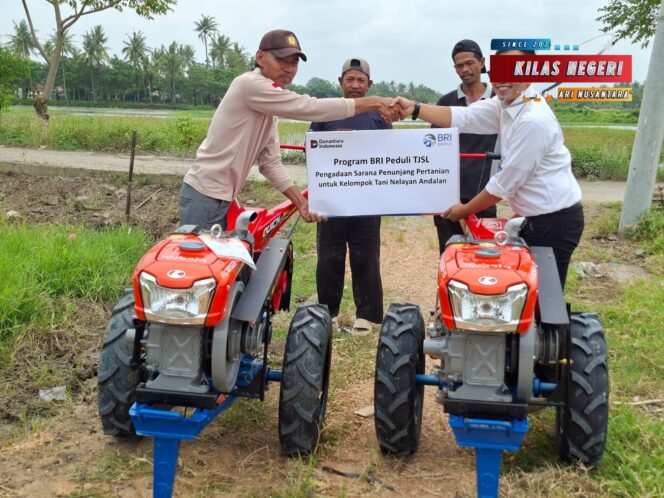
Wujud Kepedulian terhadap Sektor Pertanian, BRI Cabang Tangerang Merdeka Fasilitasi Sarana Penunjang bagi Tani Nelayan di Sukawali