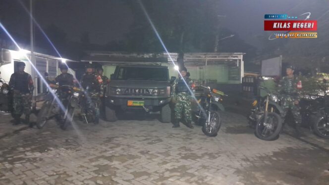 
Patroli Malam Kodim 0510/Tigaraksa Sisir Titik Rawan Rajeg