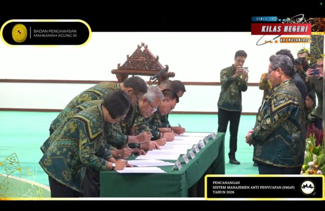 
Pengadilan Tinggi Jakarta Ikuti Pencanangan SMAP Tahun 2026