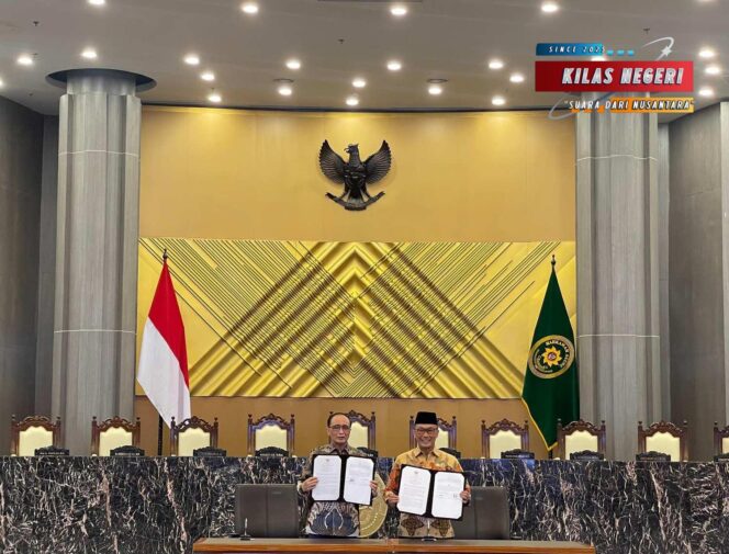 
Perkuat Sinergi Manajemen ASN, MA & BKN Tandatangani Nota Kesepahaman